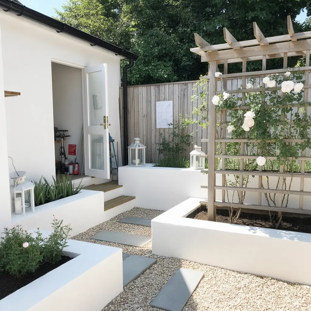 ideas for white garden