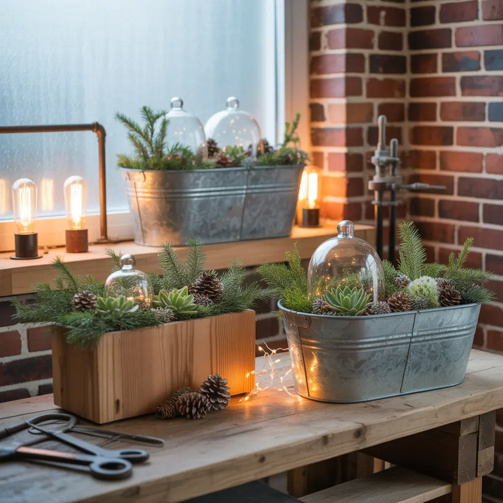 ideas for winter planter