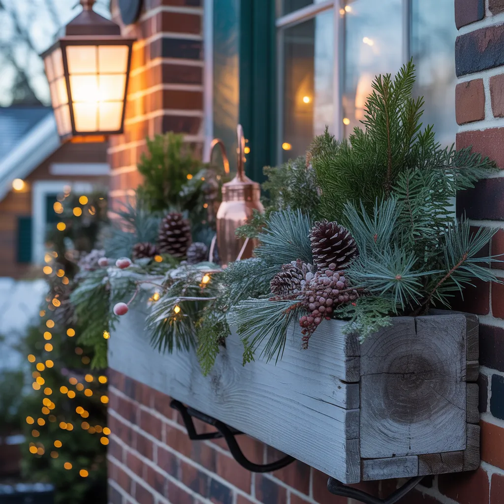 ideas for winter planter