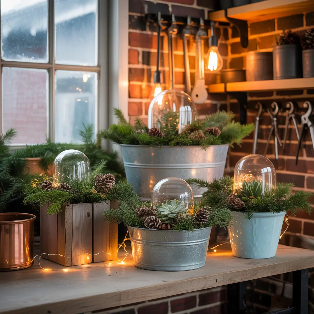 ideas for winter planter