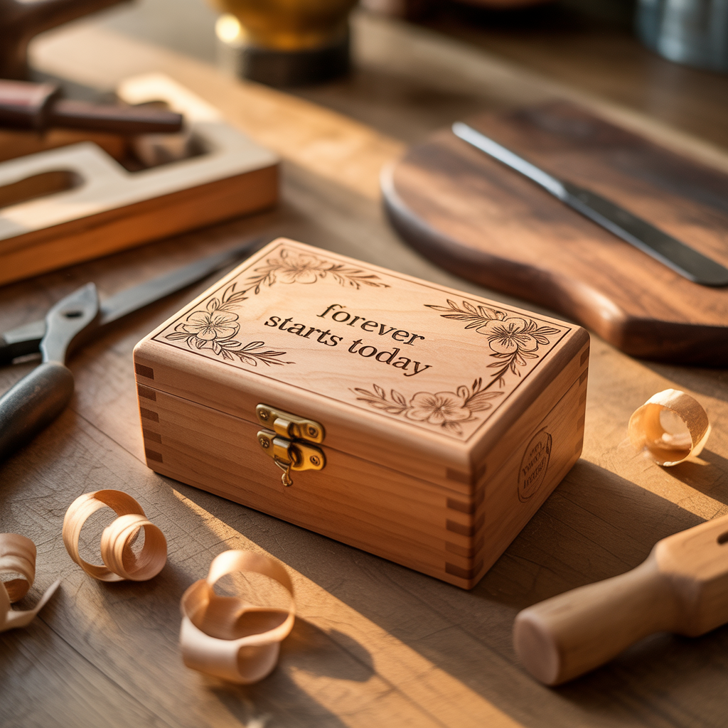 ideas for wooden wedding gifts
