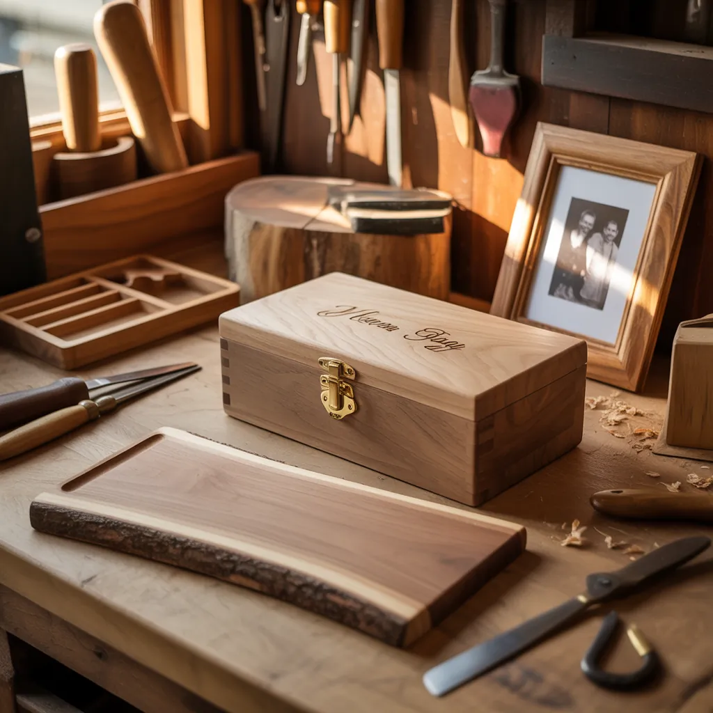 ideas for wooden wedding gifts