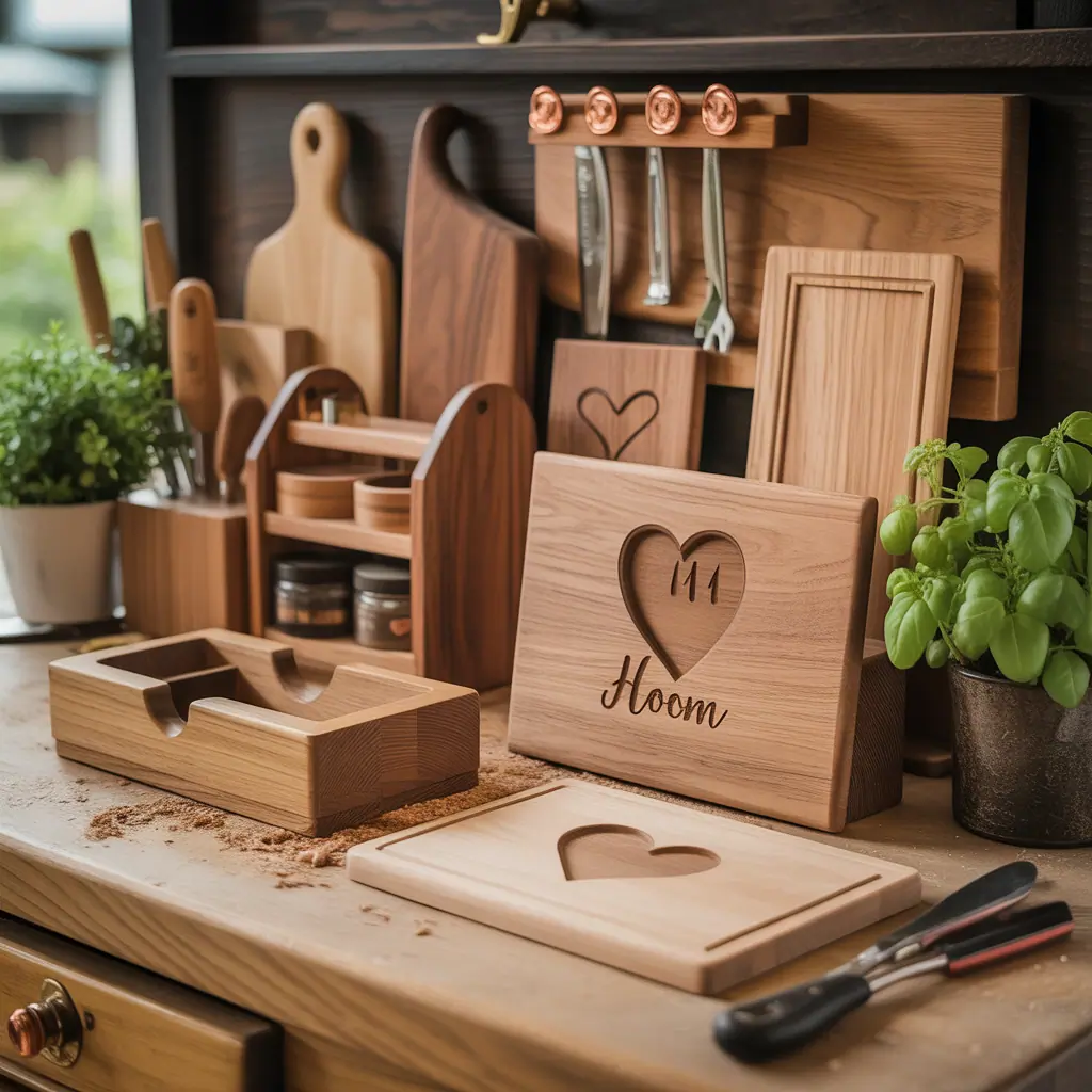 ideas for wooden wedding gifts