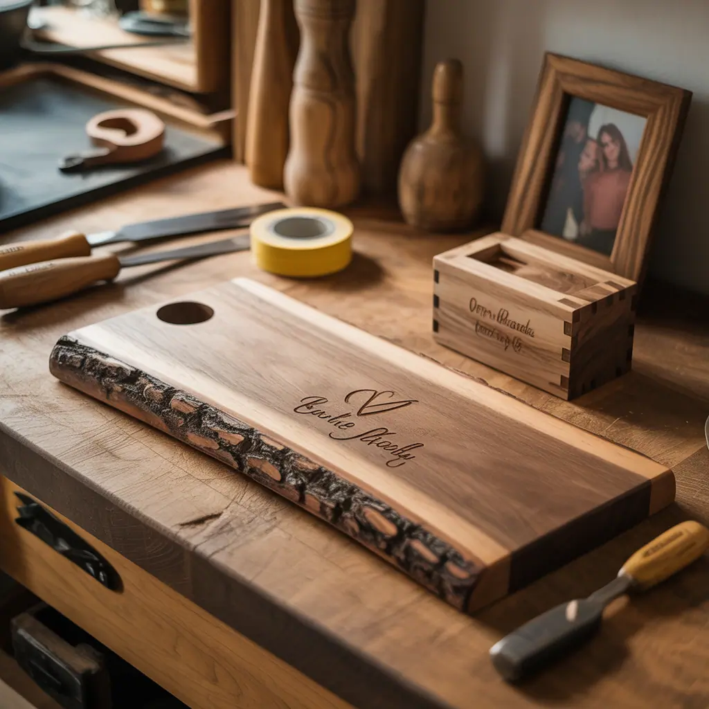 ideas for wooden wedding gifts