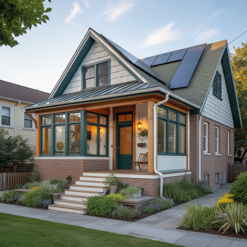 ideas front house addition