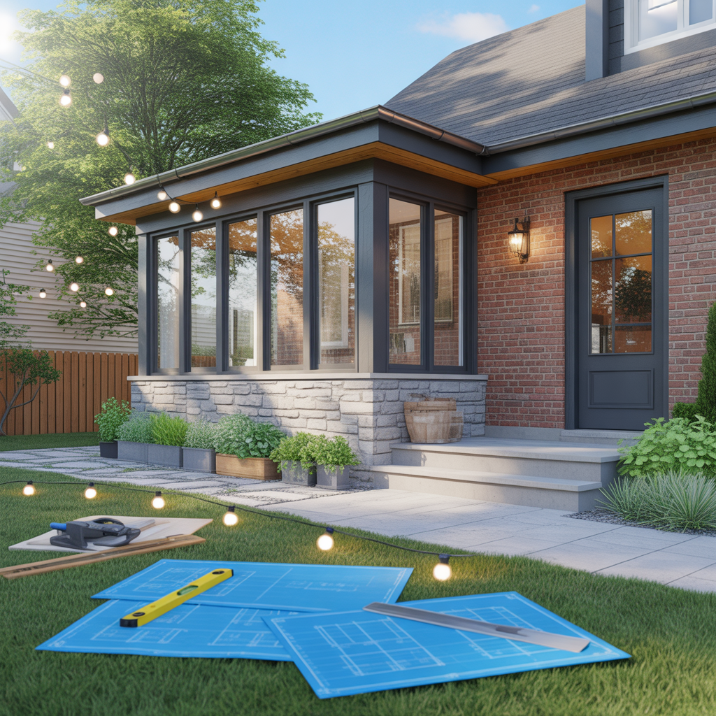ideas front house addition