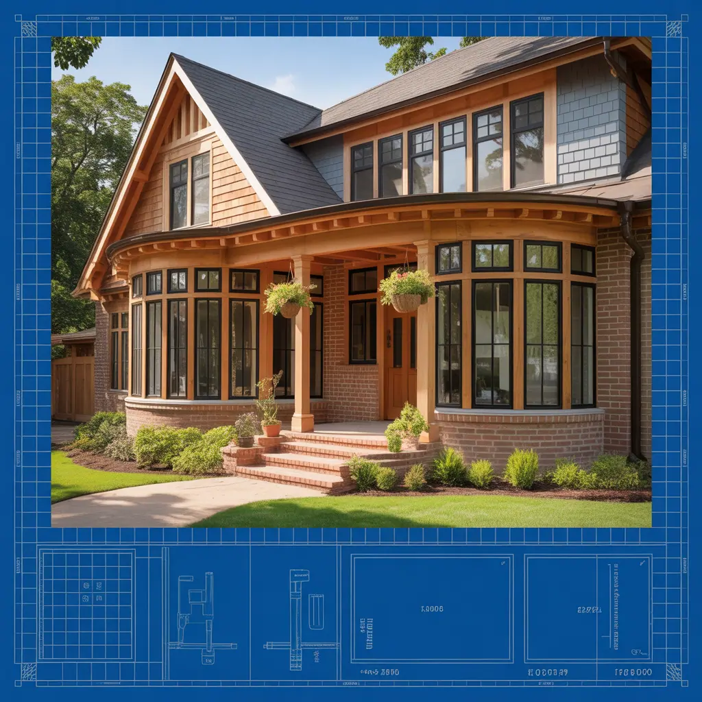 ideas front house addition