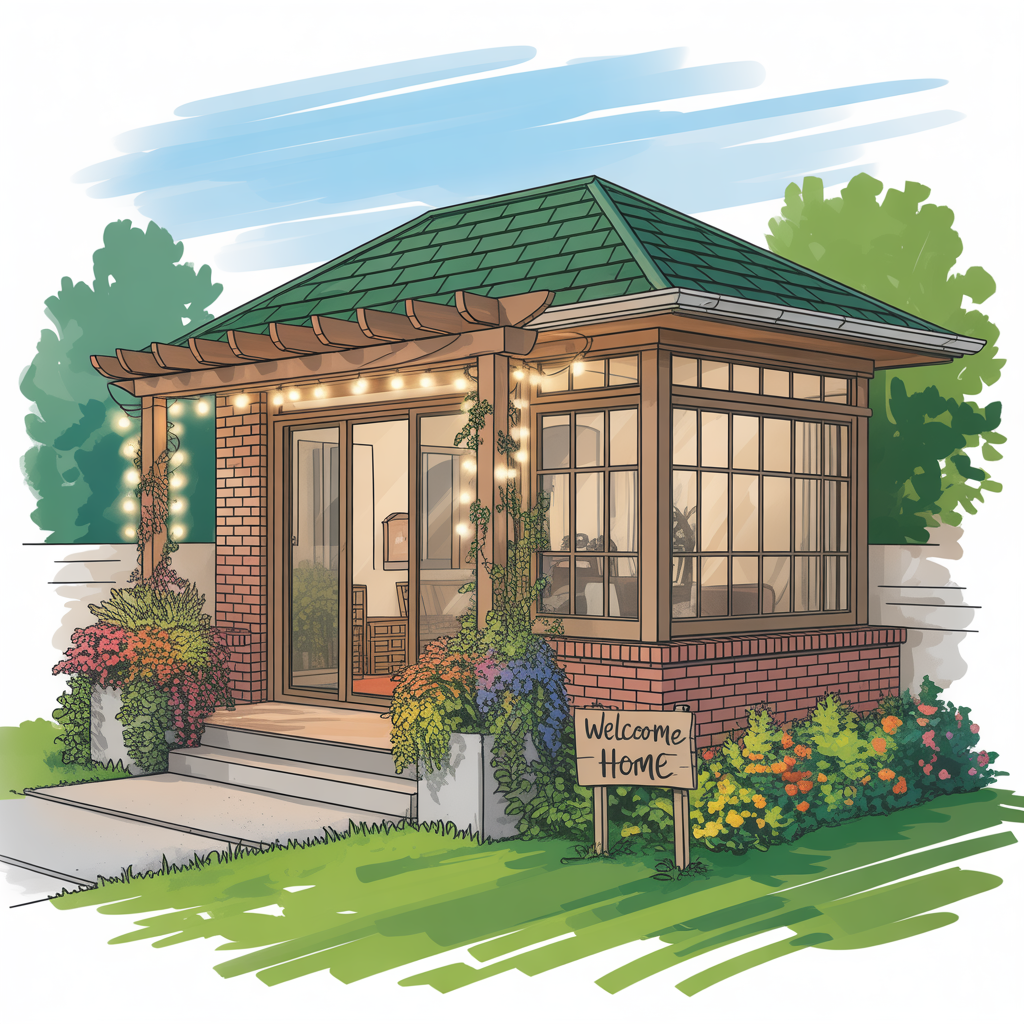 ideas front house addition
