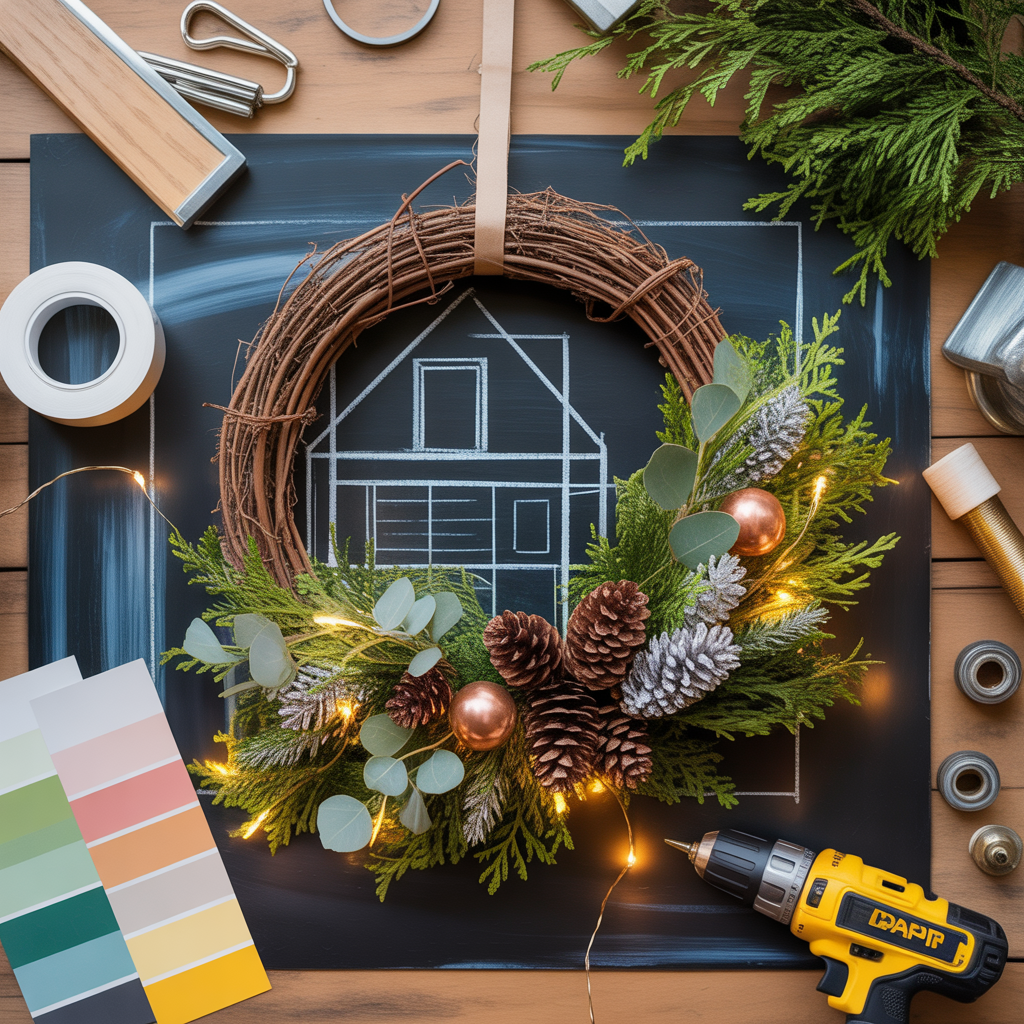 ideas grapevine wreath