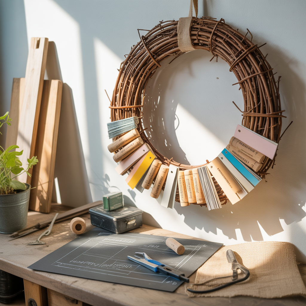 ideas grapevine wreath