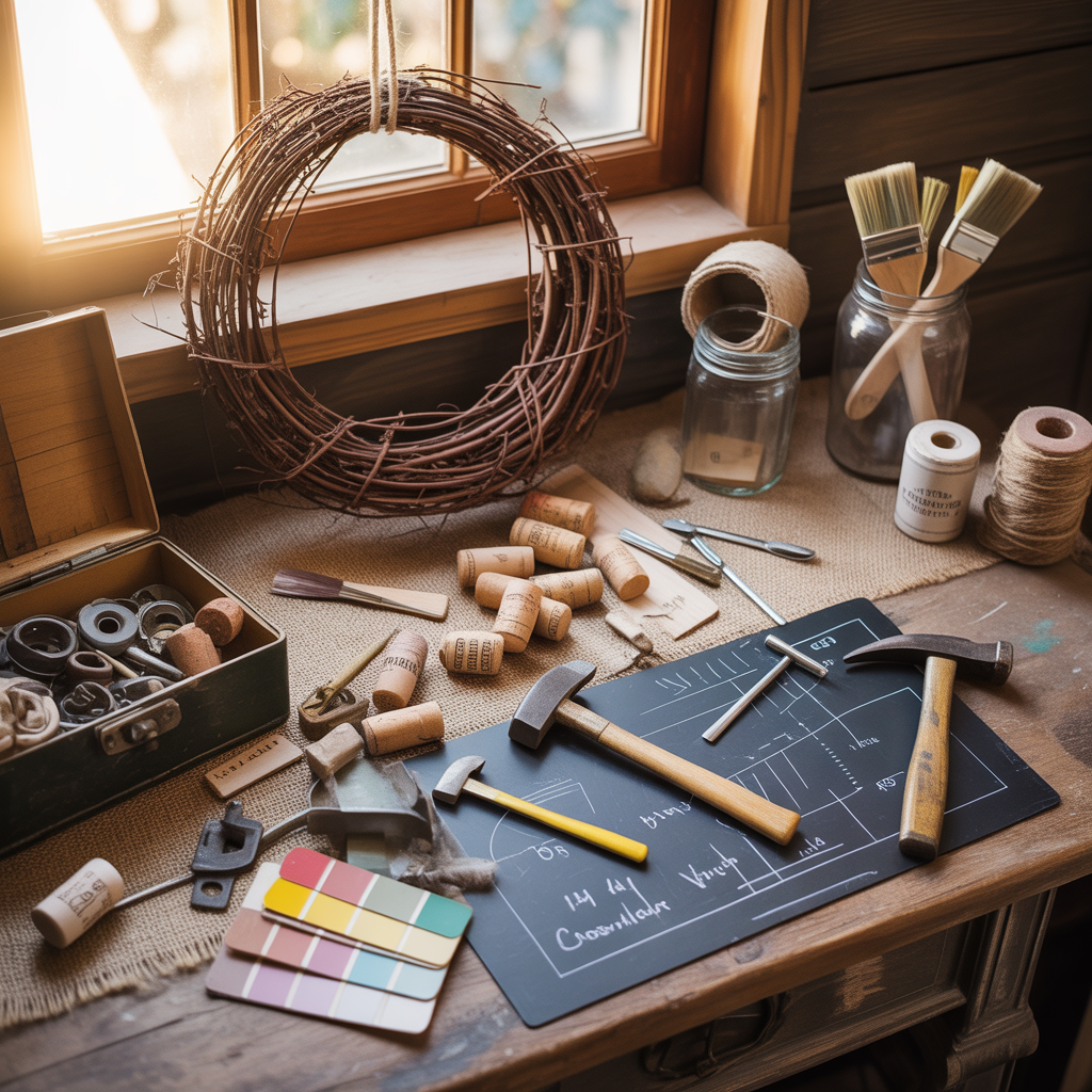 ideas grapevine wreath