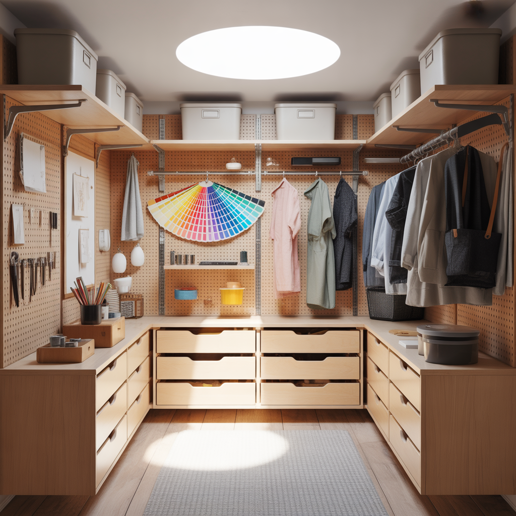 ideas hallway closet