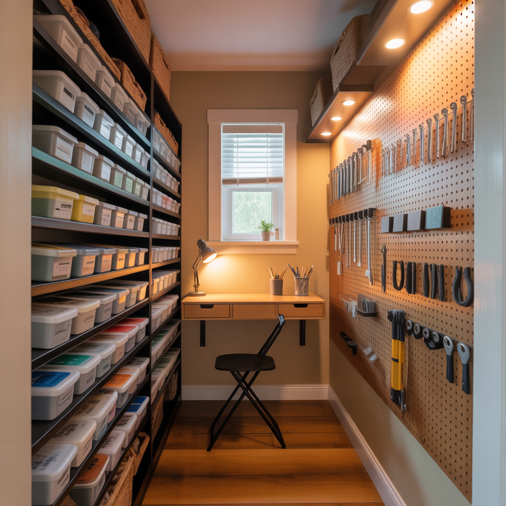 ideas hallway closet