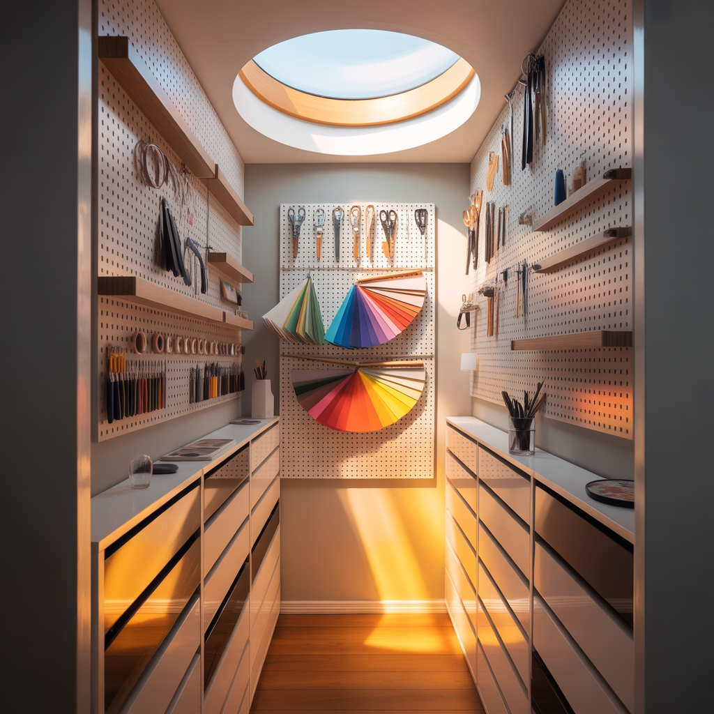 ideas hallway closet