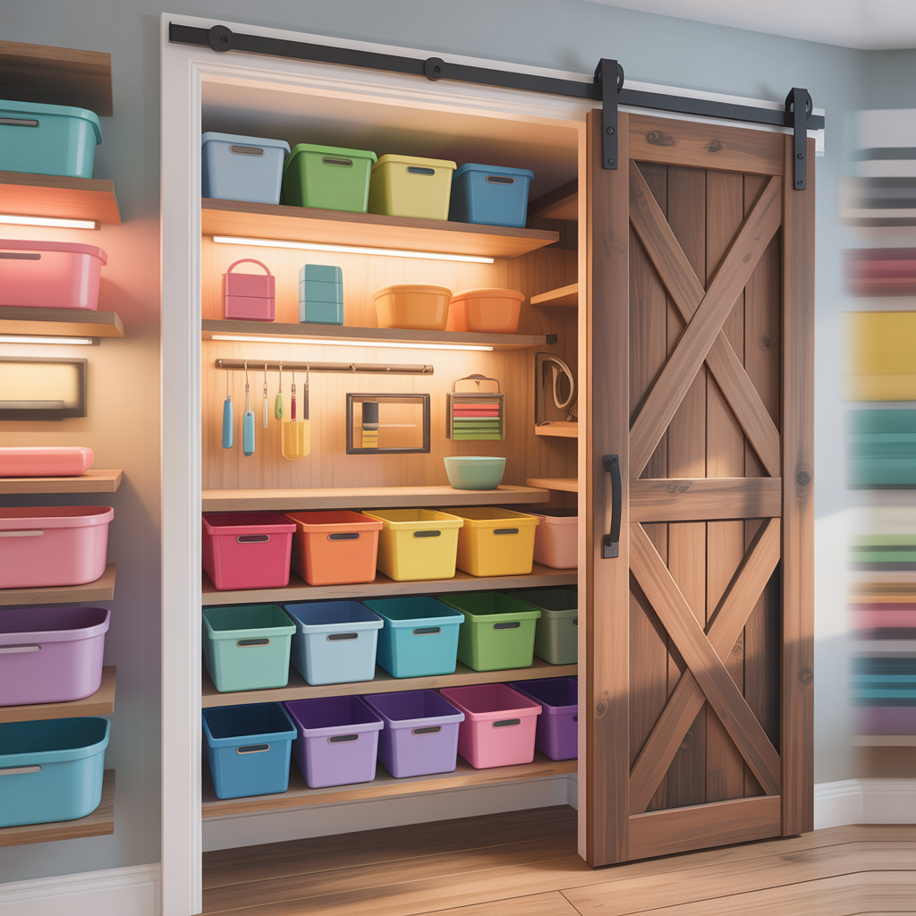 ideas hallway closet