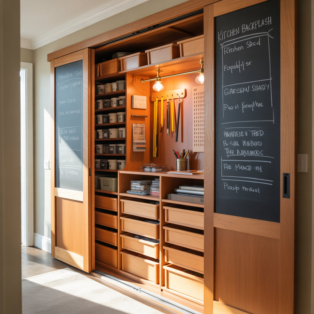 ideas hallway closet