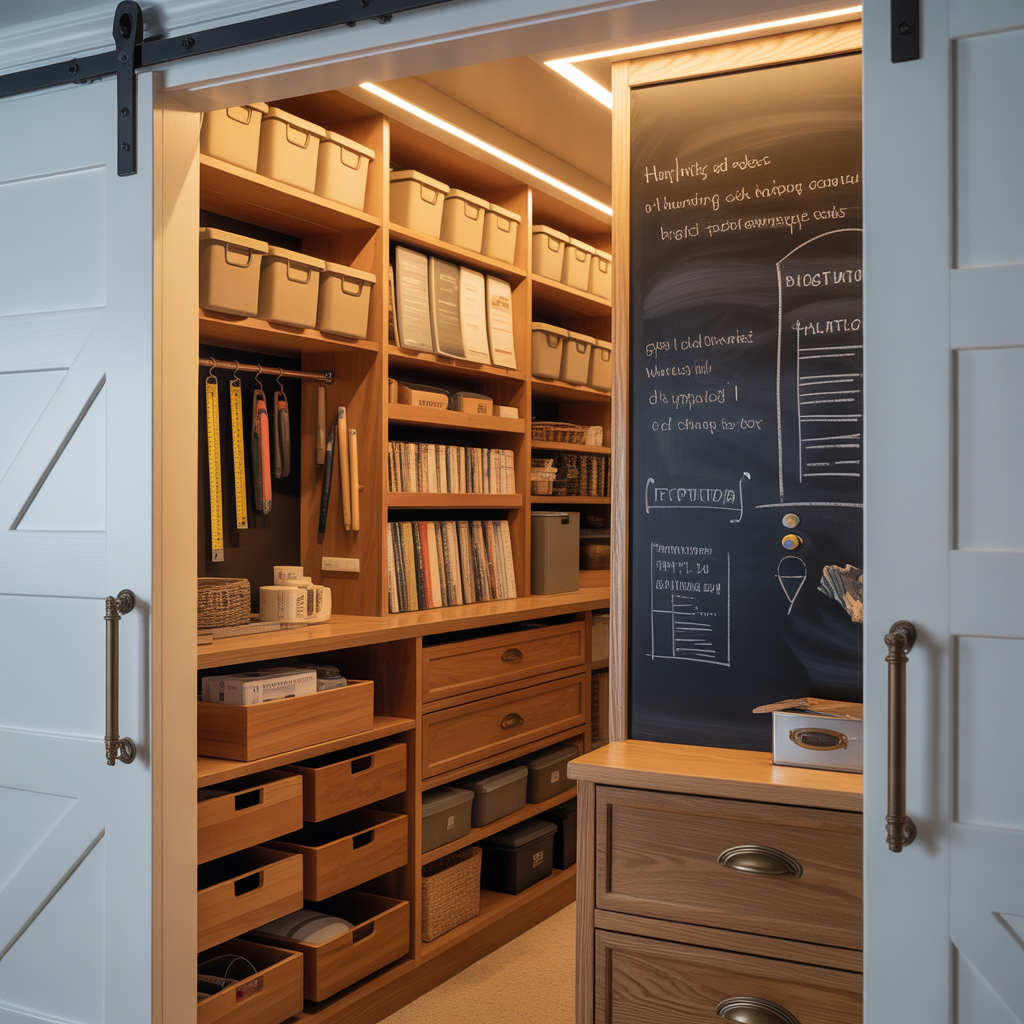 ideas hallway closet