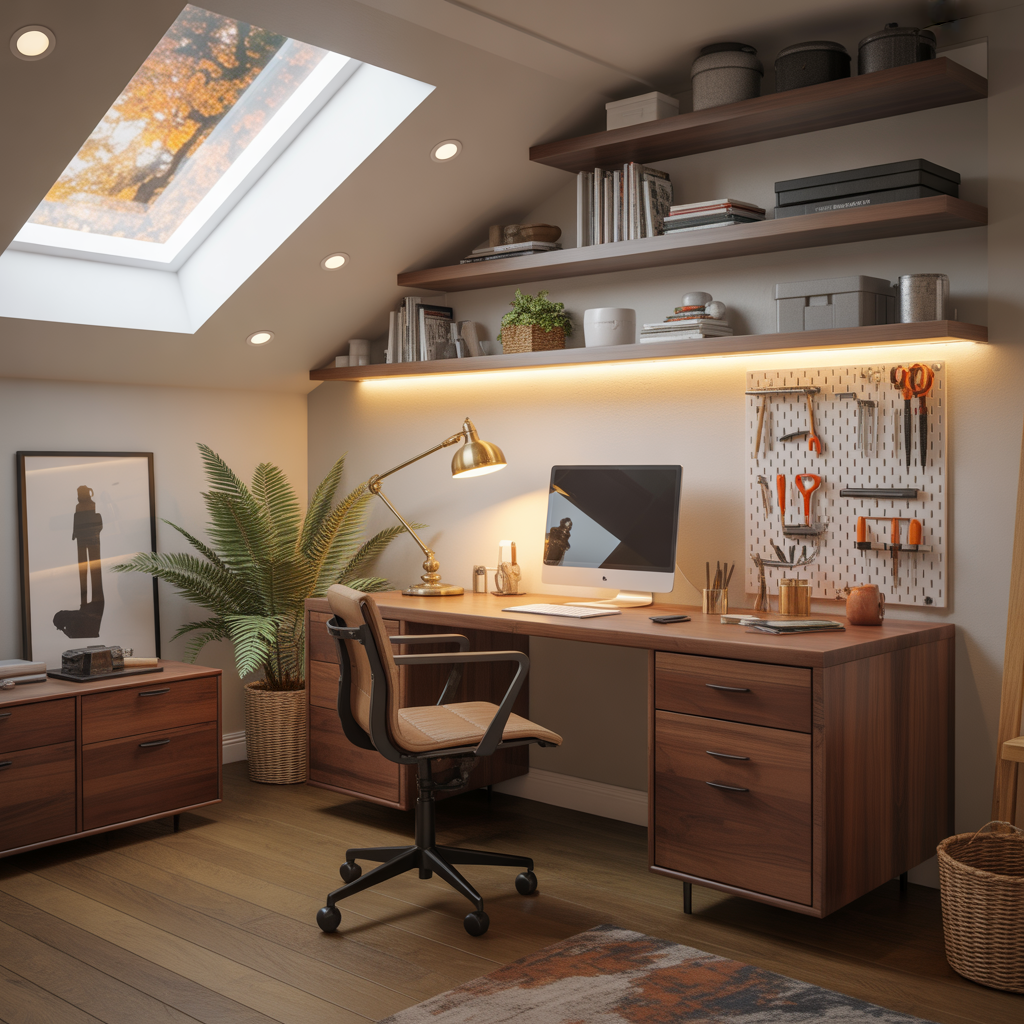 ideas home office lighting