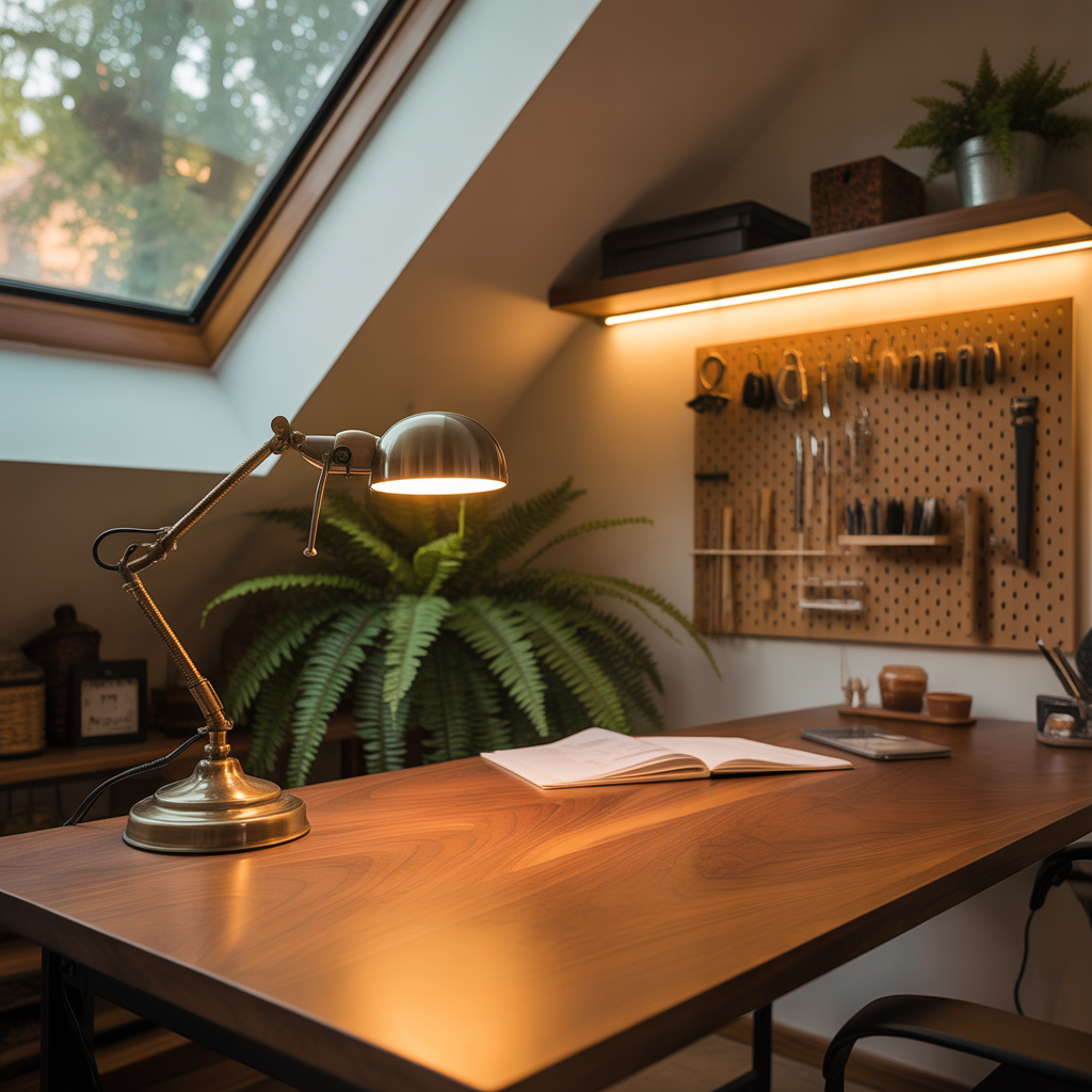 ideas home office lighting