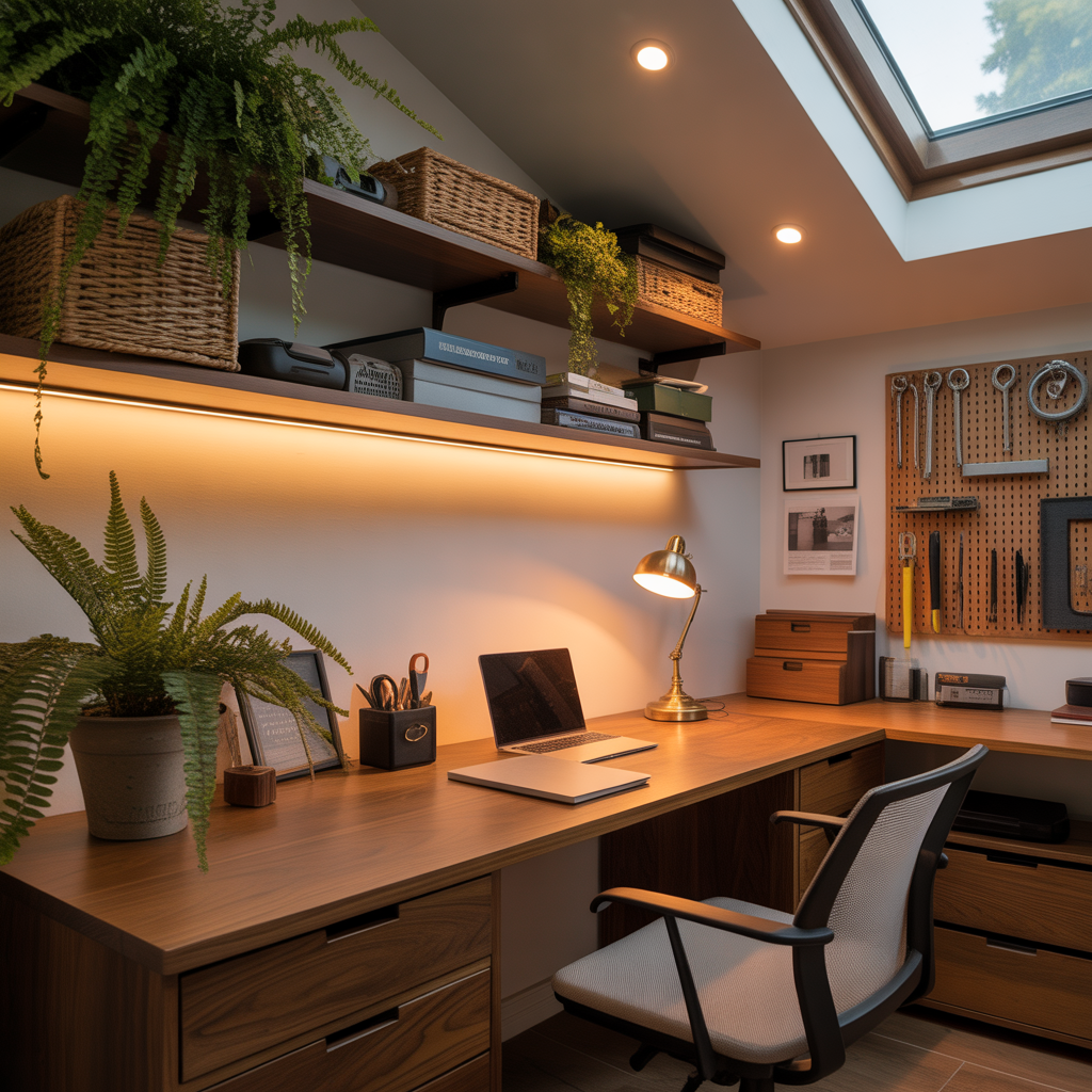 ideas home office lighting