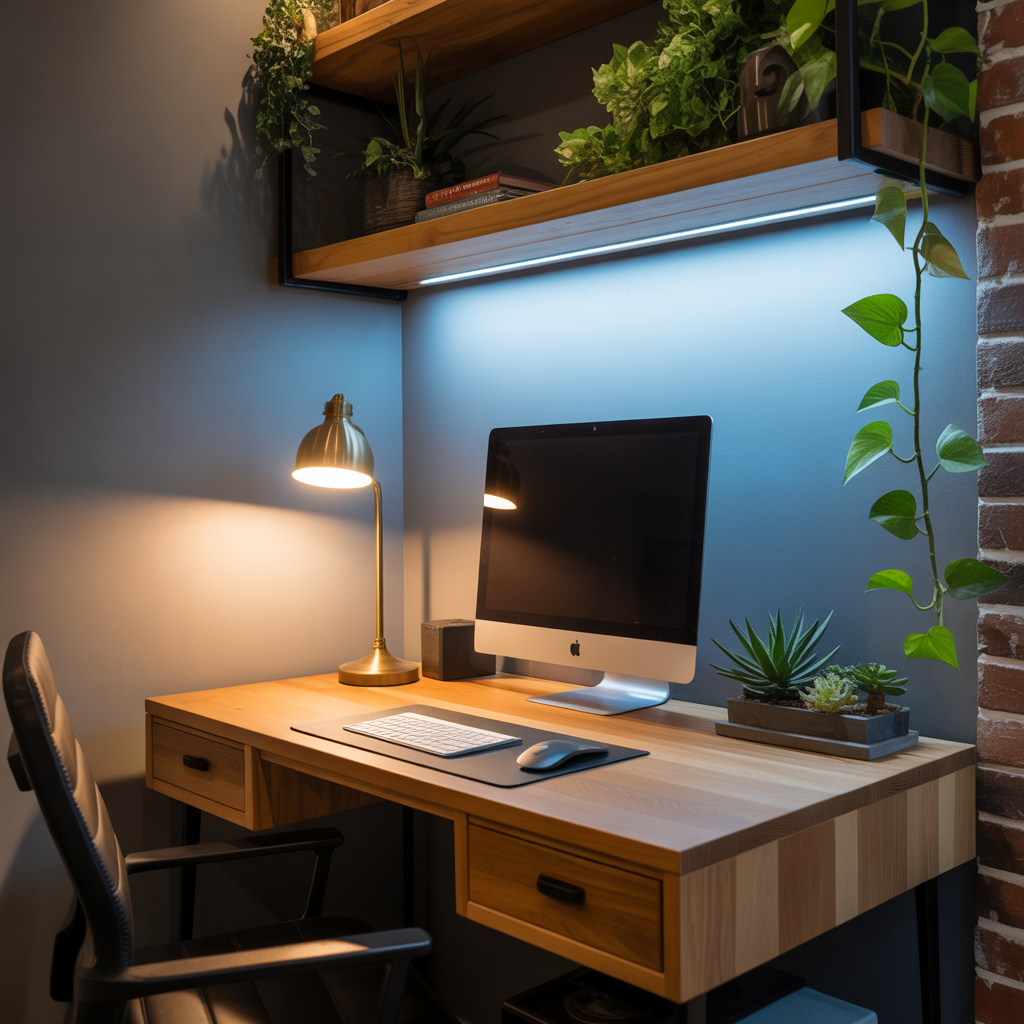 ideas home office lighting