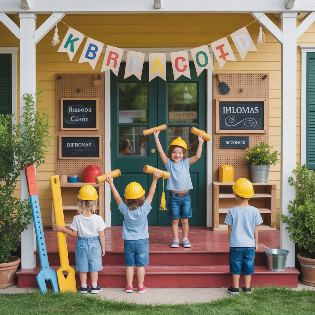 ideas kindergarten graduation decor