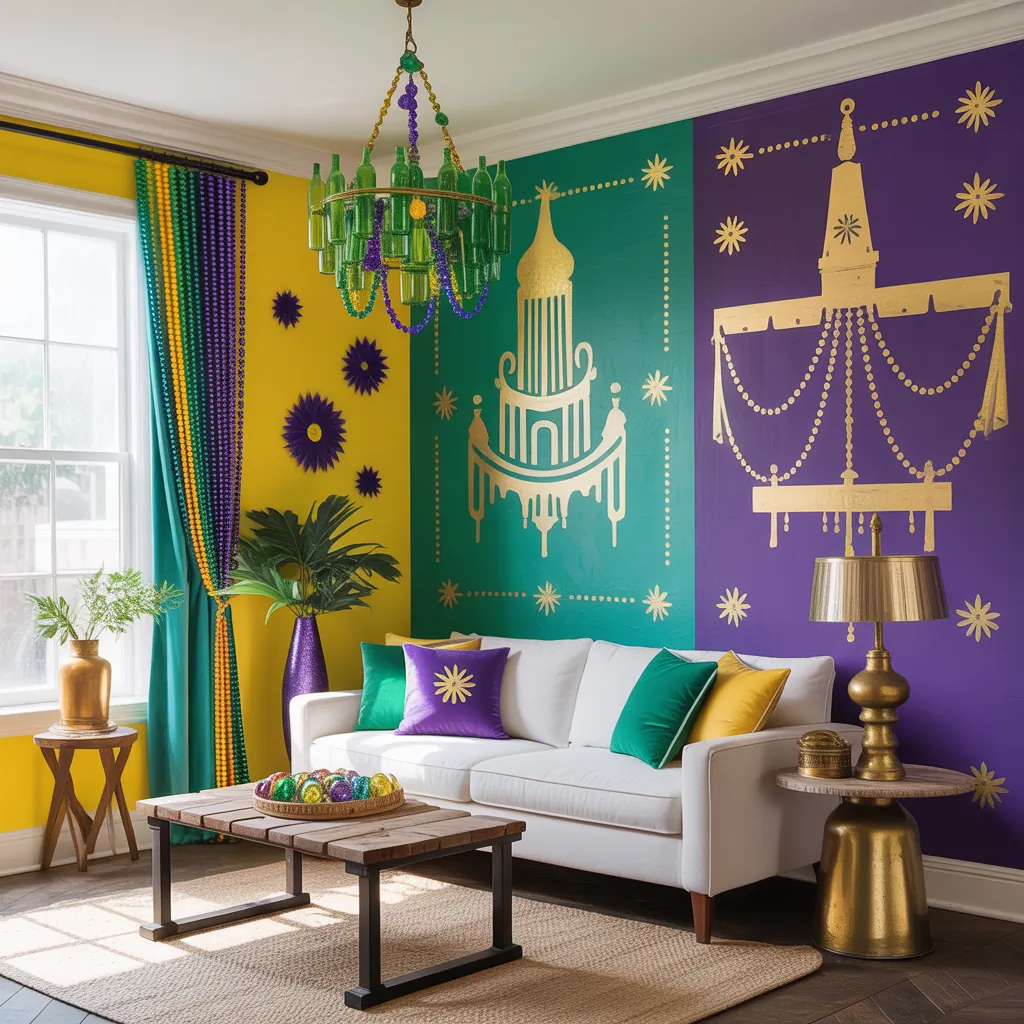 ideas mardi gras decorations