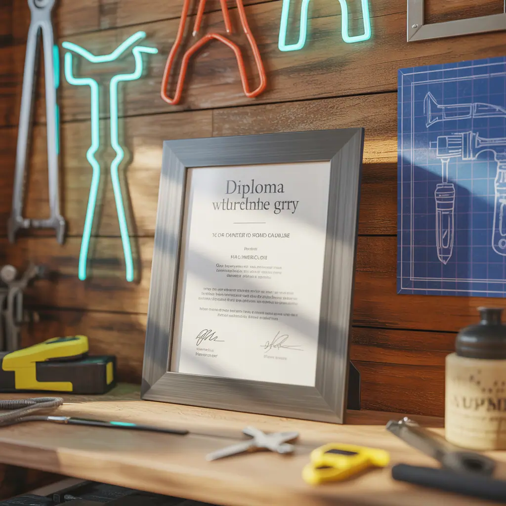 ideas modern diploma frame