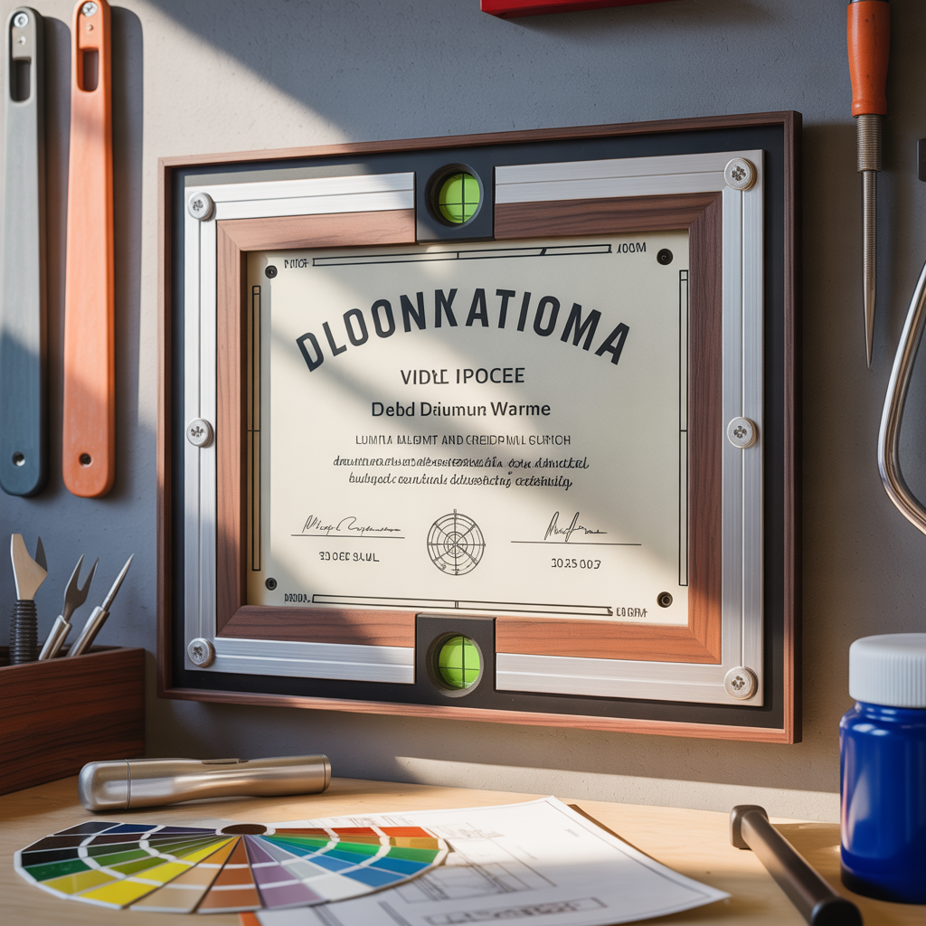ideas modern diploma frame