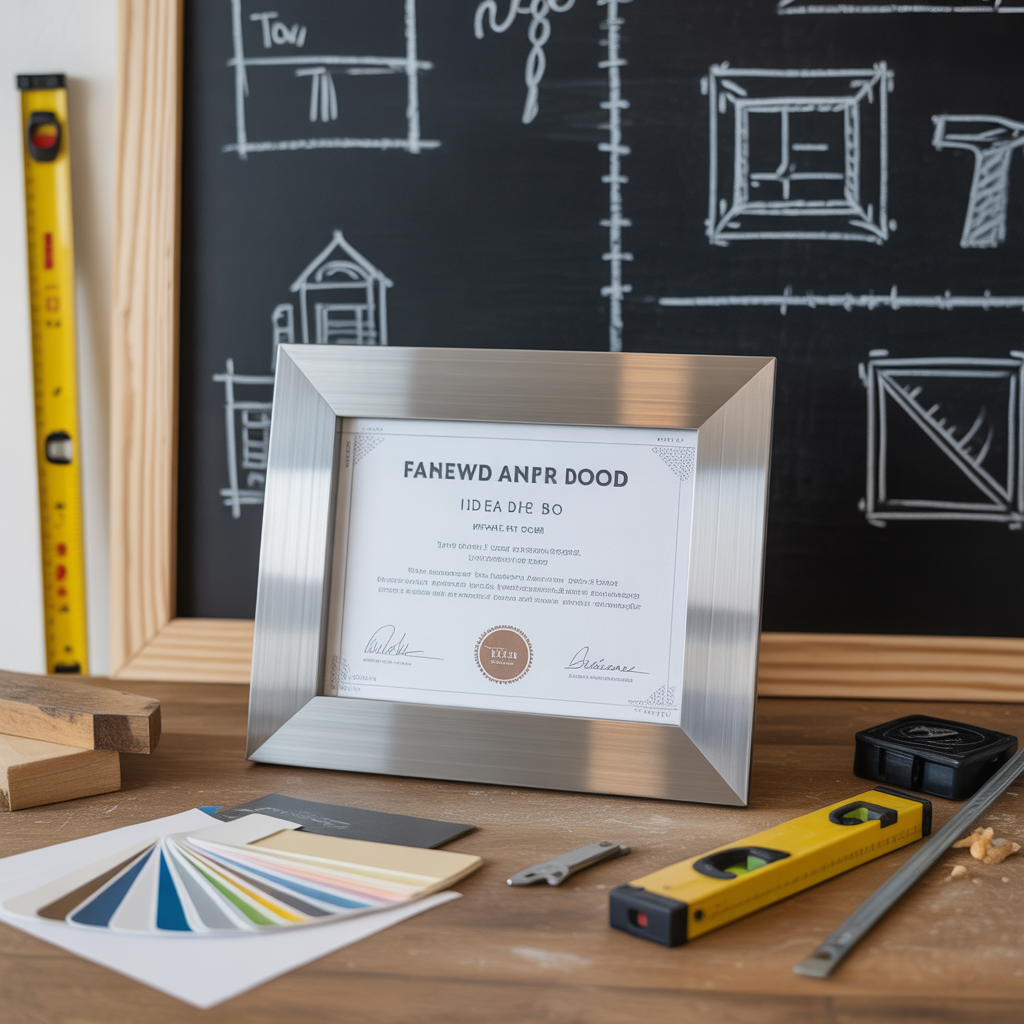 ideas modern diploma frame