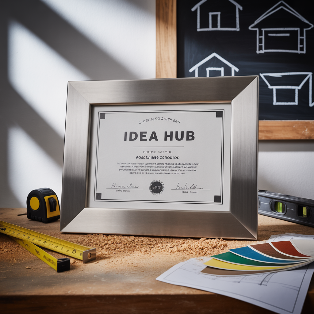 ideas modern diploma frame