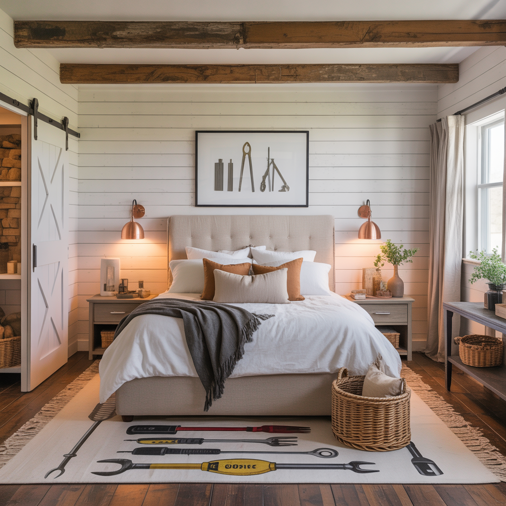 ideas modern farmhouse master bedrooms