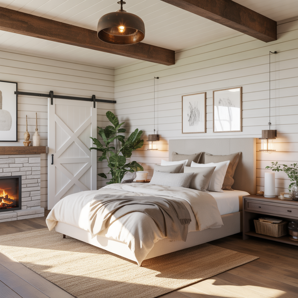 ideas modern farmhouse master bedrooms