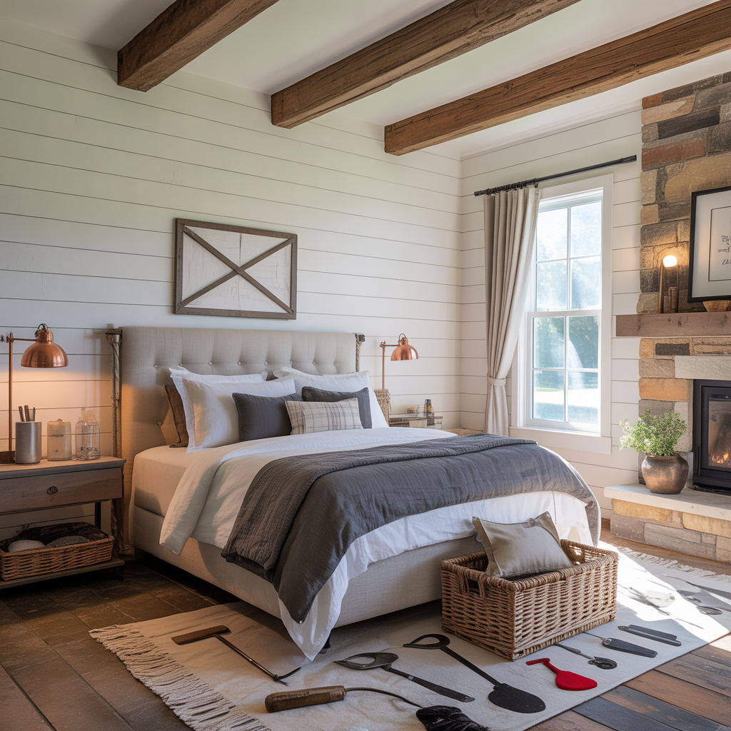 ideas modern farmhouse master bedrooms