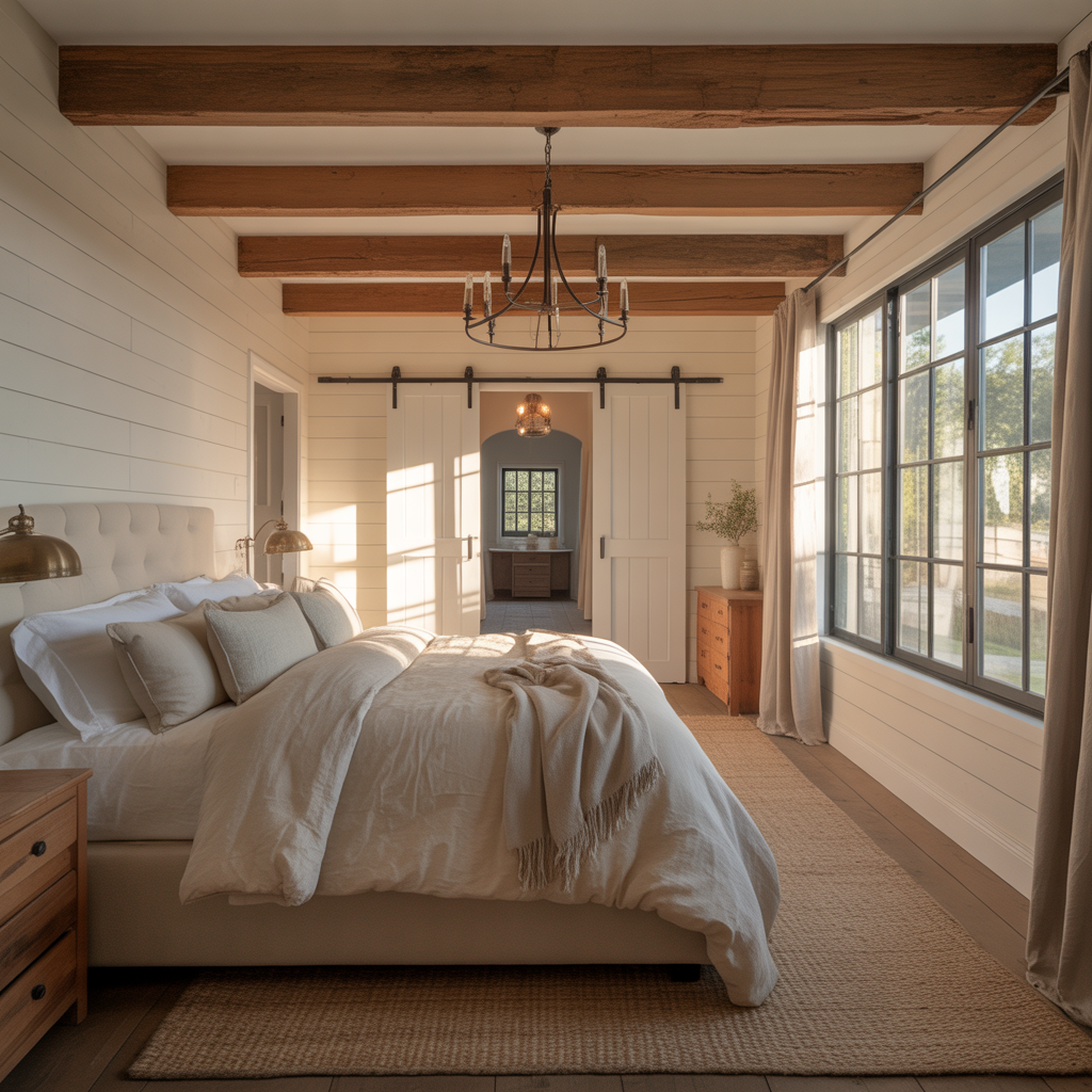 ideas modern farmhouse master bedrooms