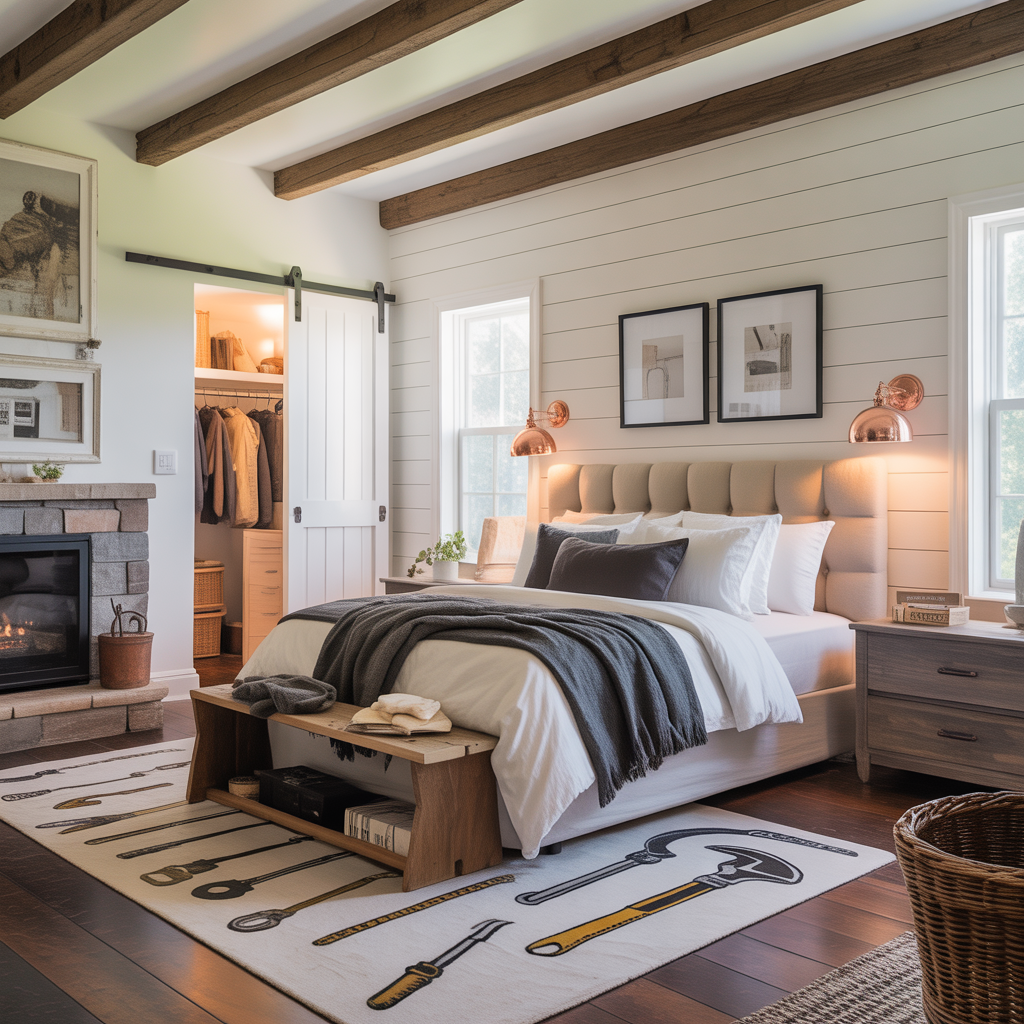 ideas modern farmhouse master bedrooms