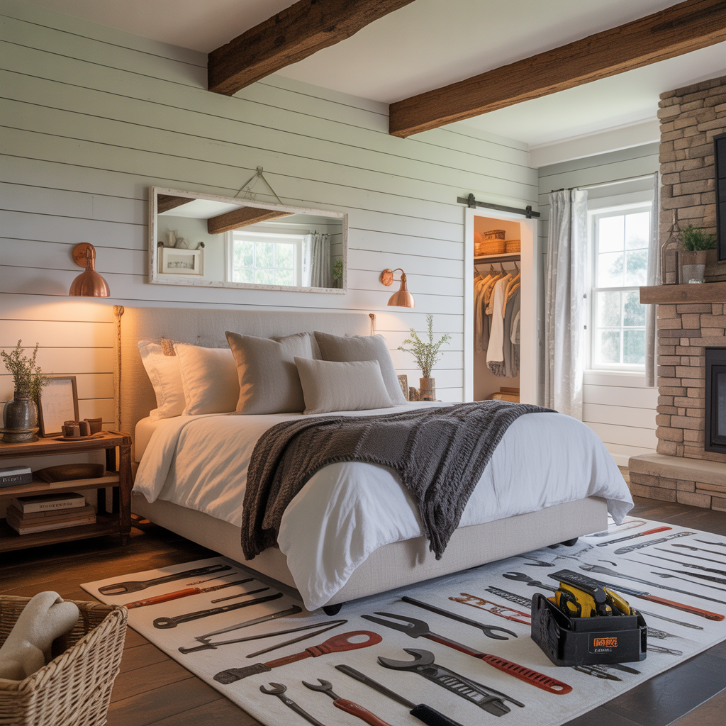 ideas modern farmhouse master bedrooms