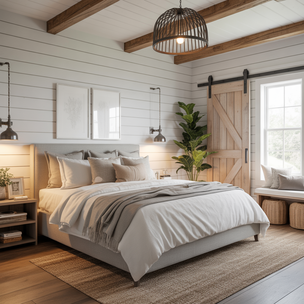 ideas modern farmhouse master bedrooms