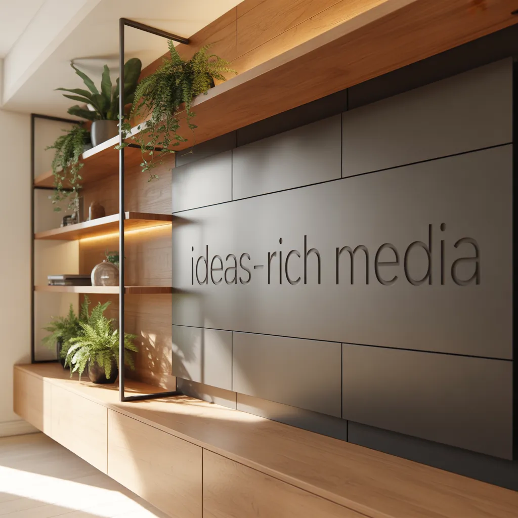 ideas modern media wall design