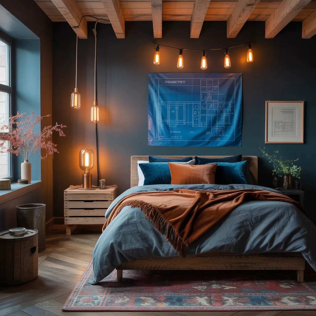 ideas moody bedroom