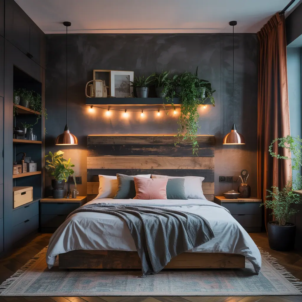 ideas moody bedroom