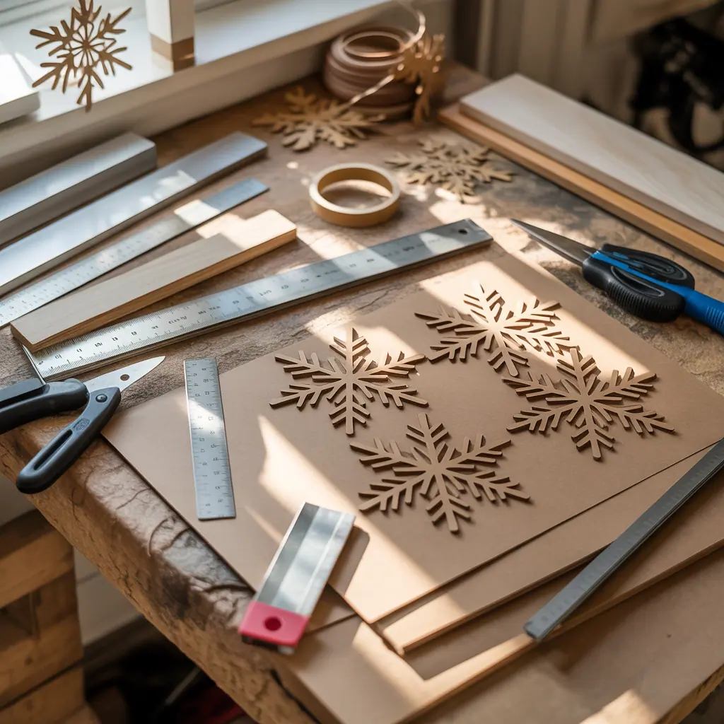 ideas on how to cut snowflakes