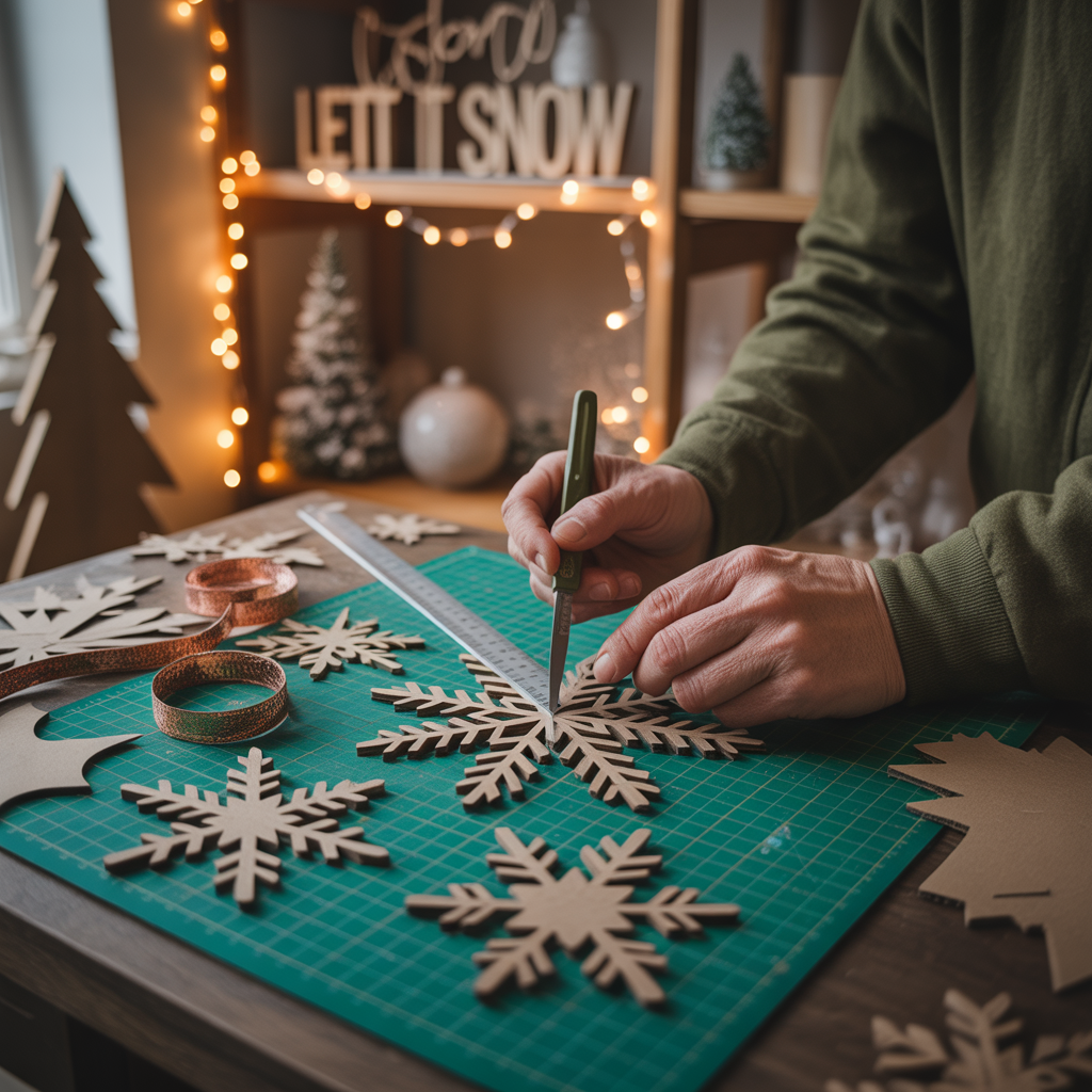 ideas on how to cut snowflakes