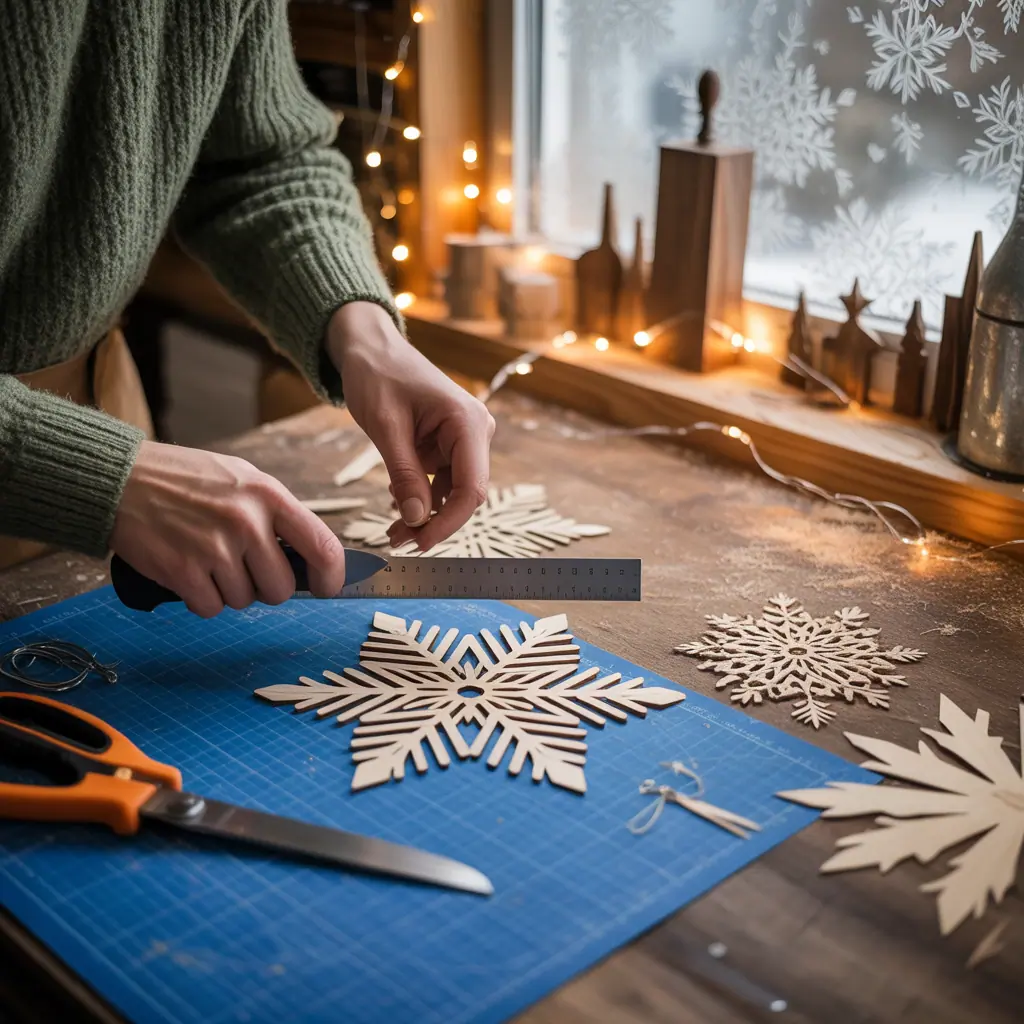 ideas on how to cut snowflakes