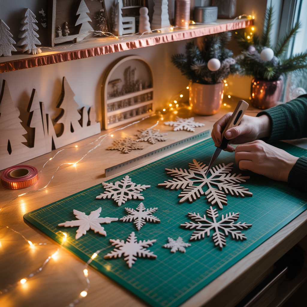 ideas on how to cut snowflakes