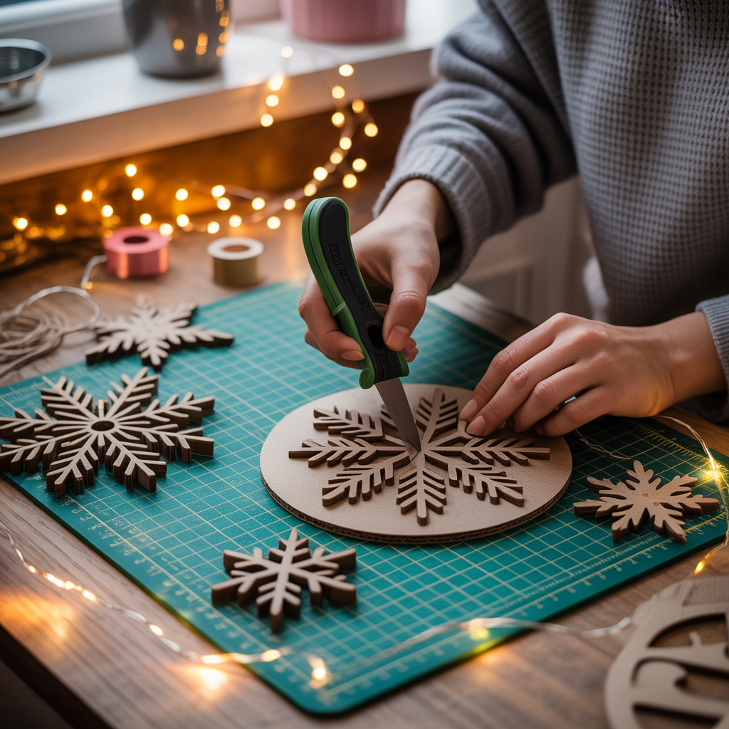 ideas on how to cut snowflakes