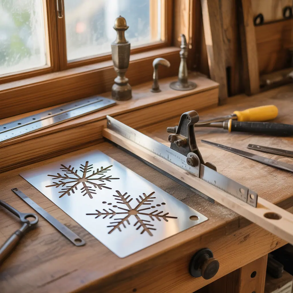 ideas on how to cut snowflakes