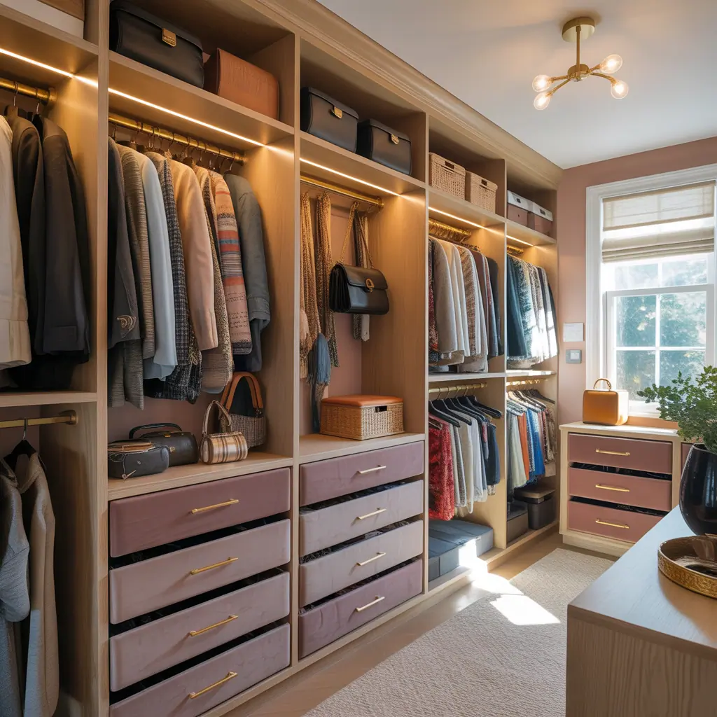 ideas on how to store purses