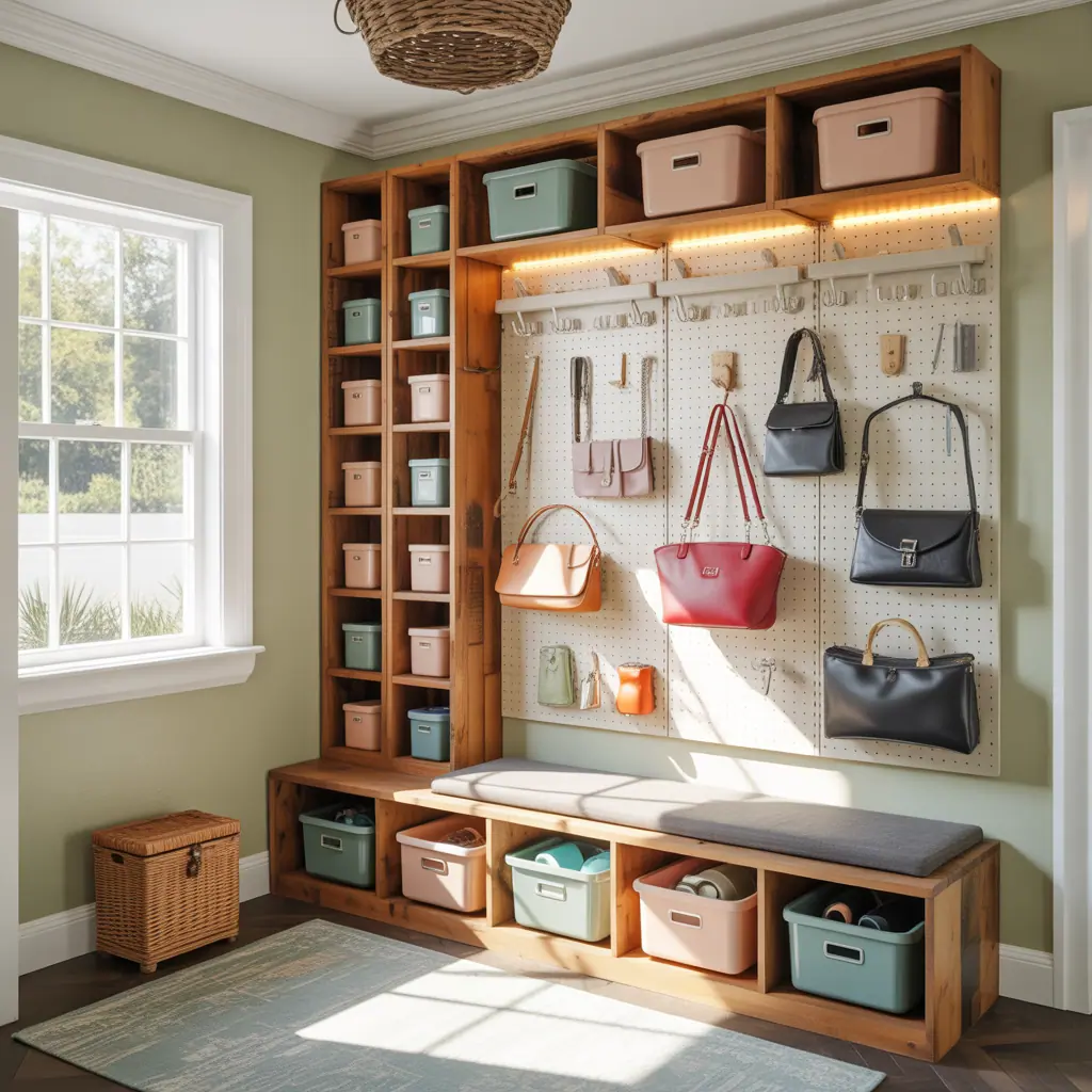 ideas on how to store purses
