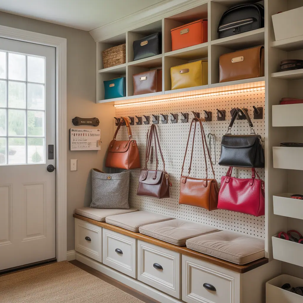 ideas on how to store purses